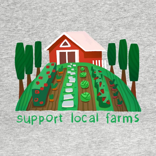 Support local farmers by croquis design